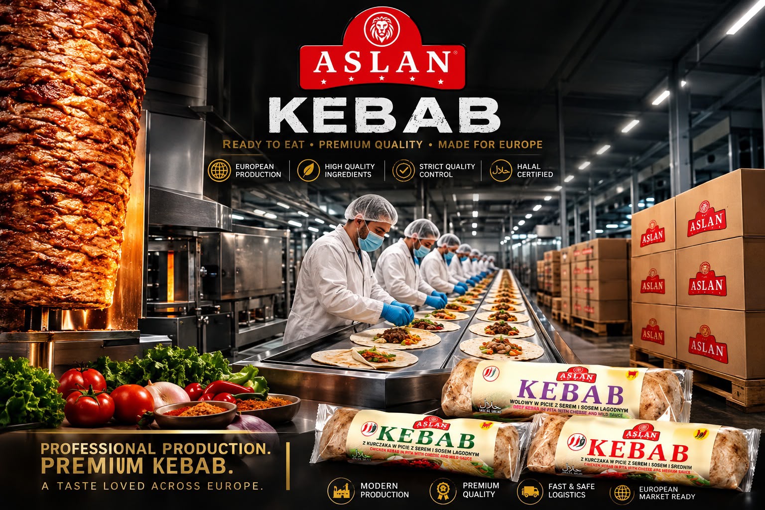 Additional food production lines and precision equipment