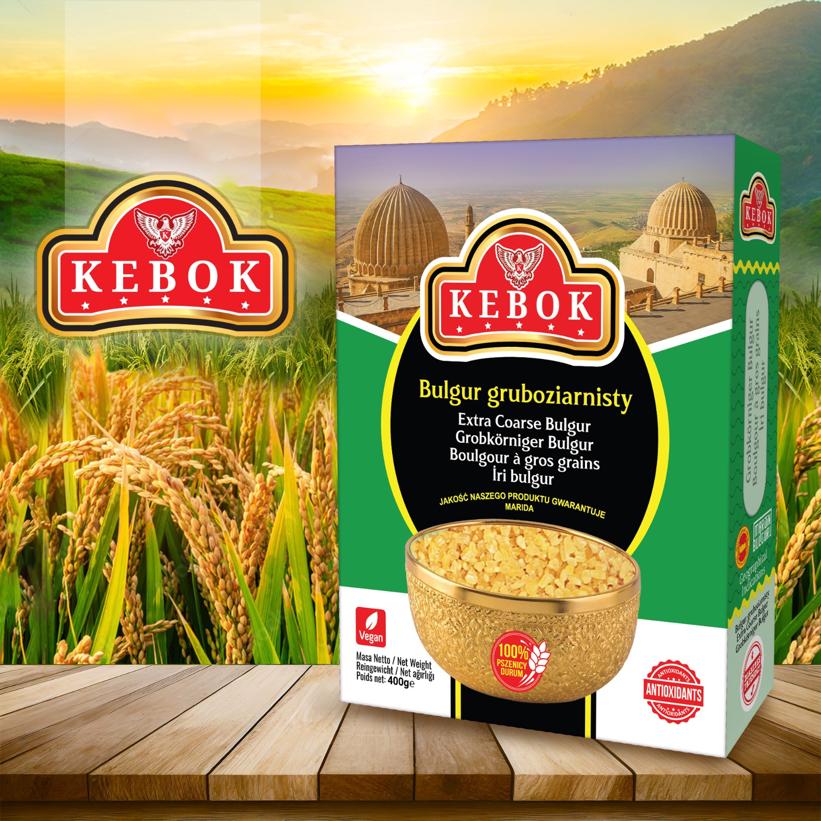 Kebok iri Bulgur 400g