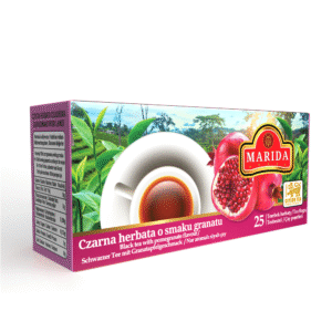 Herbata czarna o smaku granatu