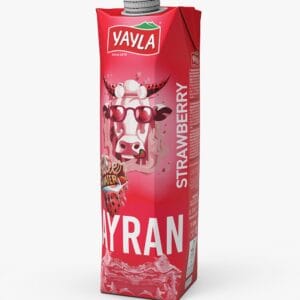 Ayran Truskawkowy 1 L