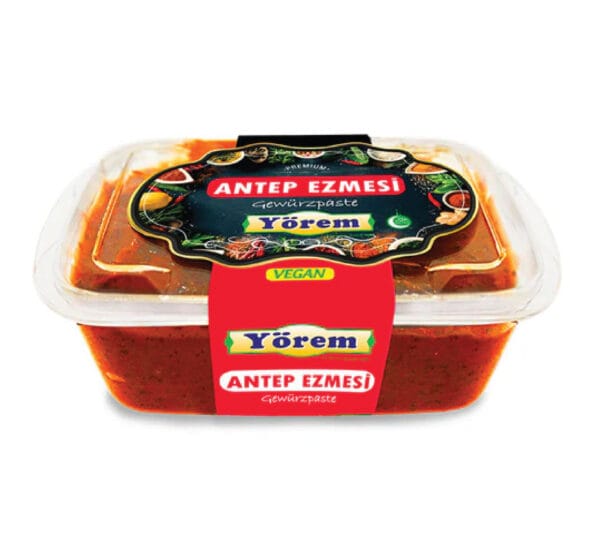 Yörem Antep Ezmesi pikantna pasta z Antep
